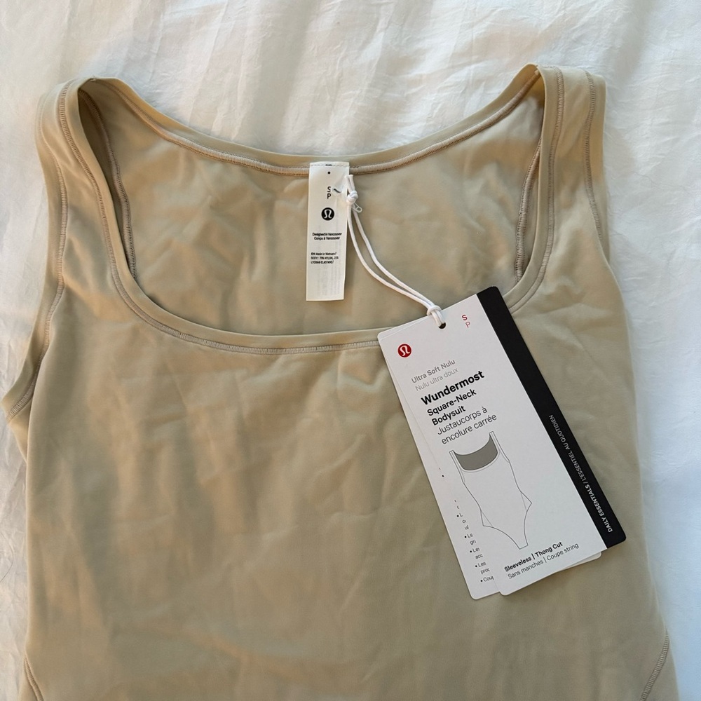 Lululemon Square Neck Bodysuit